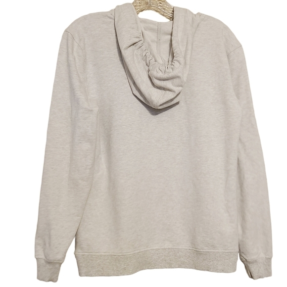 Karl Lagerfeld Paris | Women's Gray Graphic Hoodie Sweatshirt (Size Small) - Picture 14 of 14